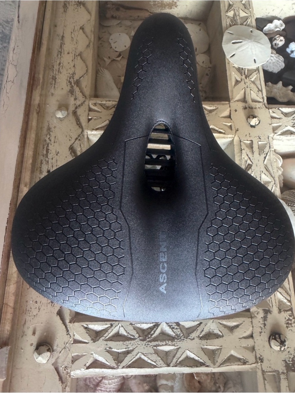 NWT Ascent Comfort Bicycle Saddle - Ergonomic Wide Seat-No more sore behind!!